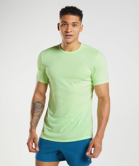 Men's Gymshark Arrival T-Shirts Mint | CA 3015D6